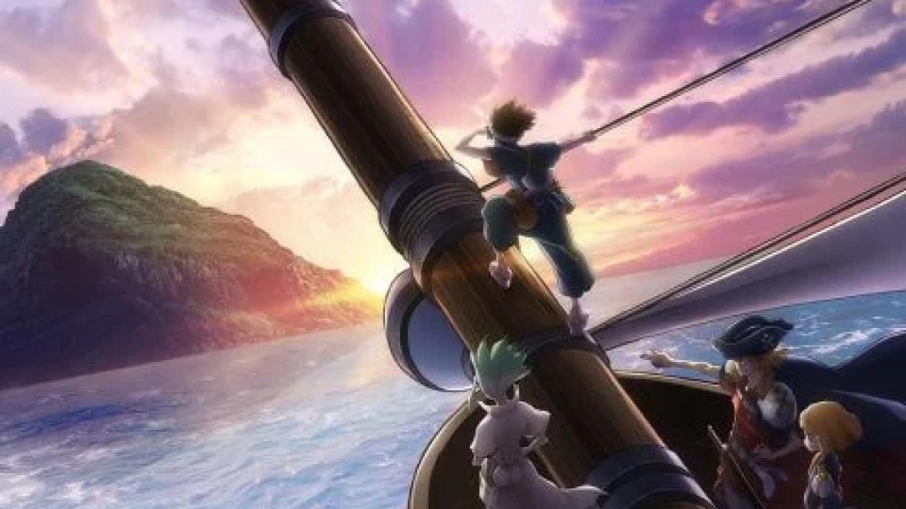انمي Dr. Stone الموسم الثالث الحلقة 11